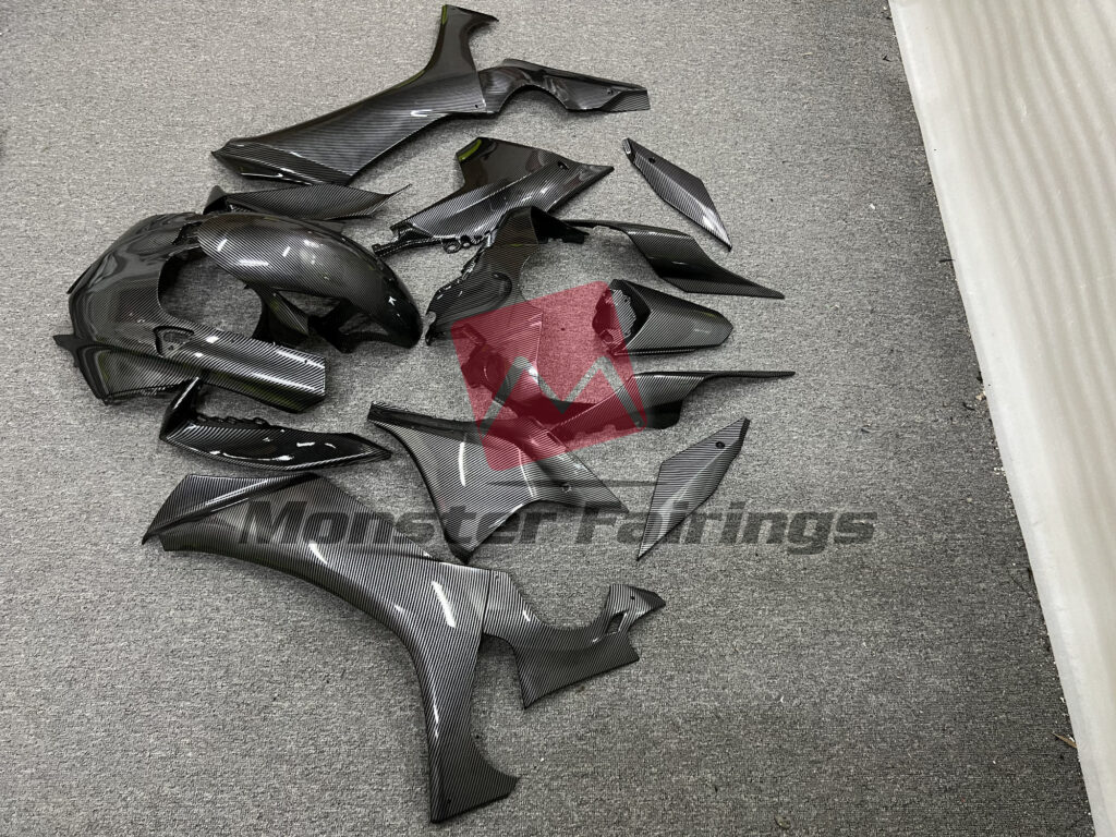 Yamaha R1 custom ABS fairings 2020 - 2025 in Full Carbon Fiber Style - durable replacement kit, Monster Fairings