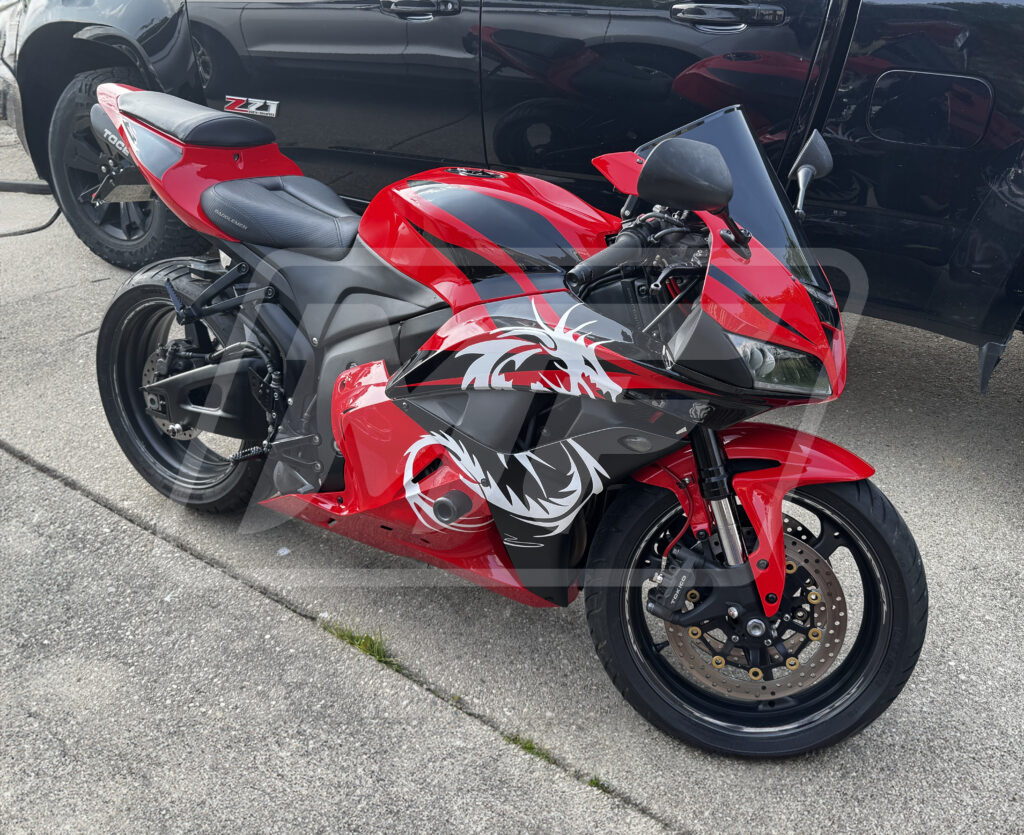 Gloss Red & Black Dragon ABS fairings for Honda CBR600RR 2009 - 2012 - premium OEM fit kit by Monster Fairings
