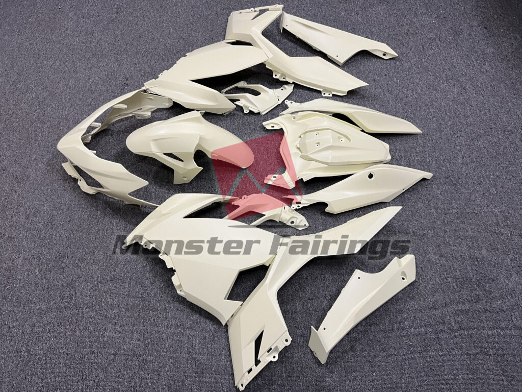 2018 - 2024 Kawasaki Ninja 400 Matte Desert Tan fairing set - ABS injection, custom painted by Monster Fairings
