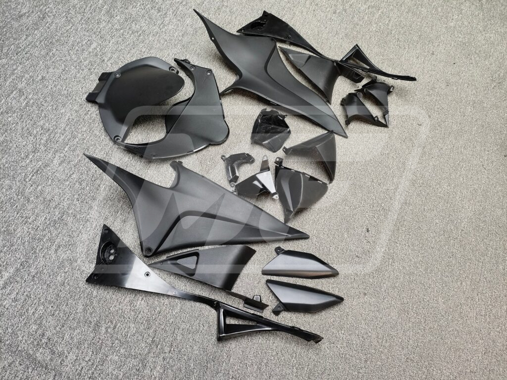 Honda CBR600RR 2009 - 2012 ABS fairings, Gloss Carbon Fiber Style White & Red Bull - high - quality motorcycle kit by Monster Fairings