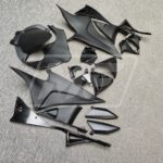 Honda CBR600RR 2009 - 2012 ABS fairings, Gloss Carbon Fiber Style White & Red Bull - high - quality motorcycle kit by Monster Fairings