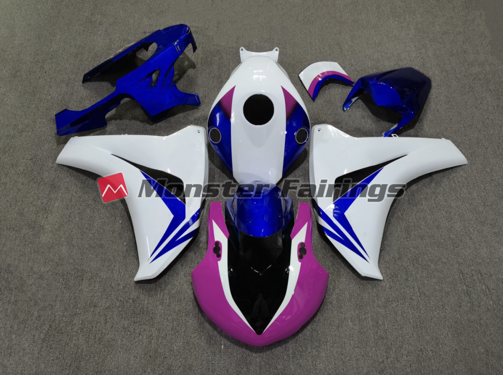 Honda CBR1000RR 2008 - 2011 Pink Blue Race ABS fairings - custom motorcycle bodywork kit by Monster Fairings