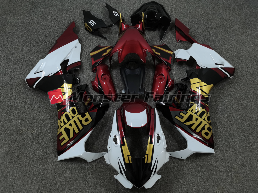 Honda CBR1000RR 2017 - 2025 Bike Squad Race ABS fairings - custom motorcycle bodywork kit by Monster Fairings
