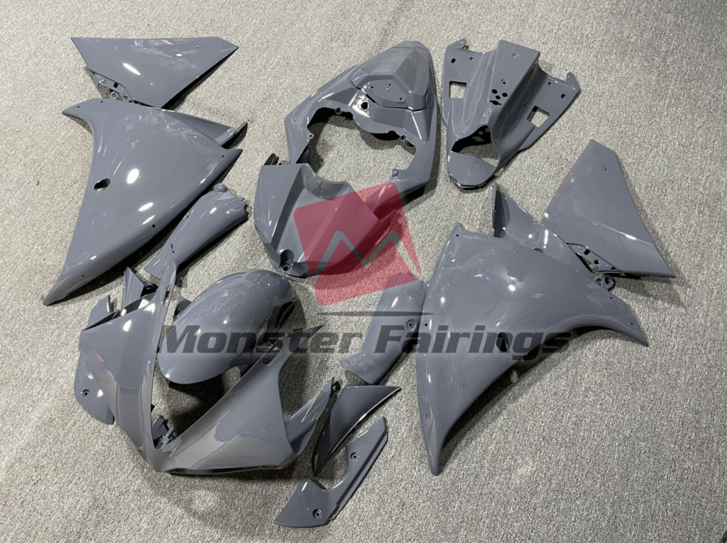 Gloss Nardo Gray ABS fairings for Yamaha R1 2009 - 2011 - premium OEM fit kit by Monster Fairings