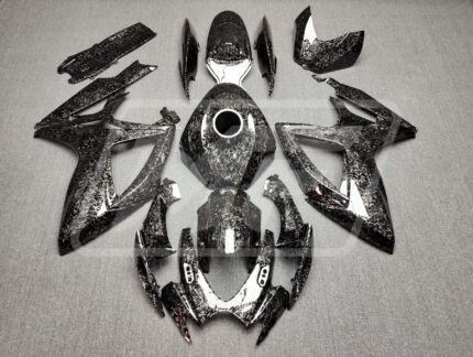 Suzuki GSXR 600-750 2006-2007 Gloss Forged Carbon Style ABS Fairings | Monster Fairings