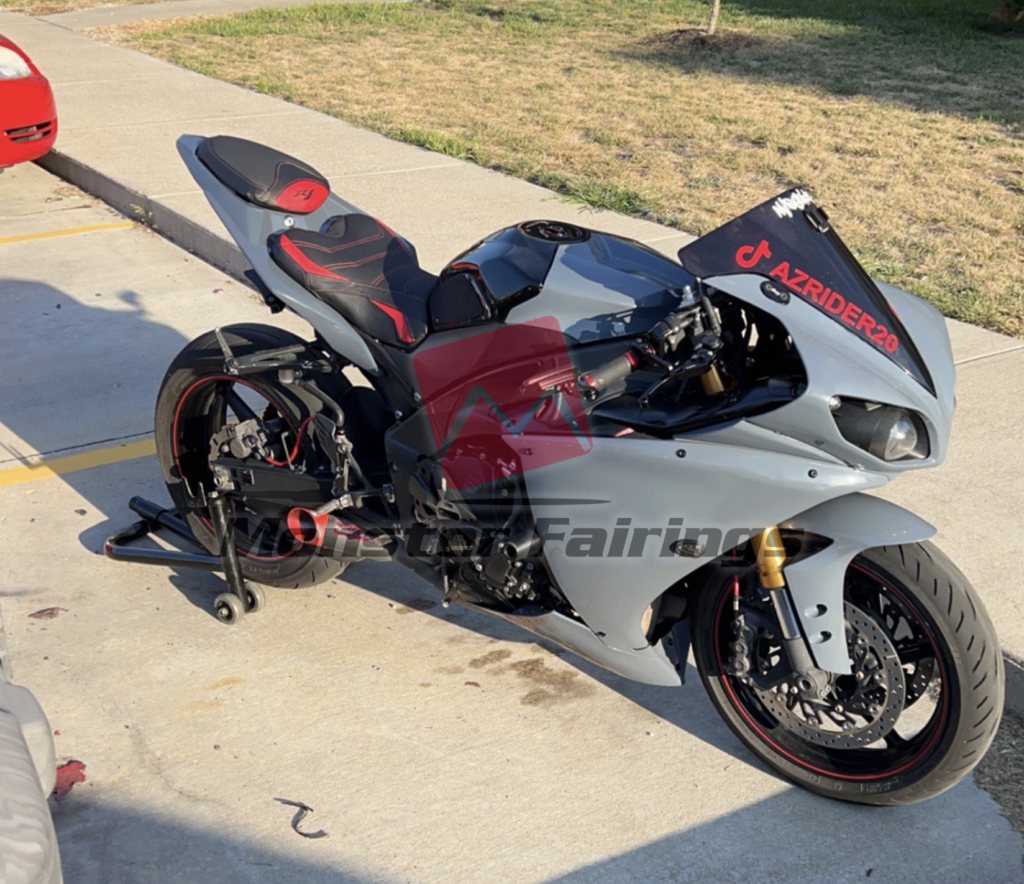 Monster Fairings ABS fairing kit for Yamaha R1 2009 - 2011 - Gloss Nardo Gray, precise OEM fit
