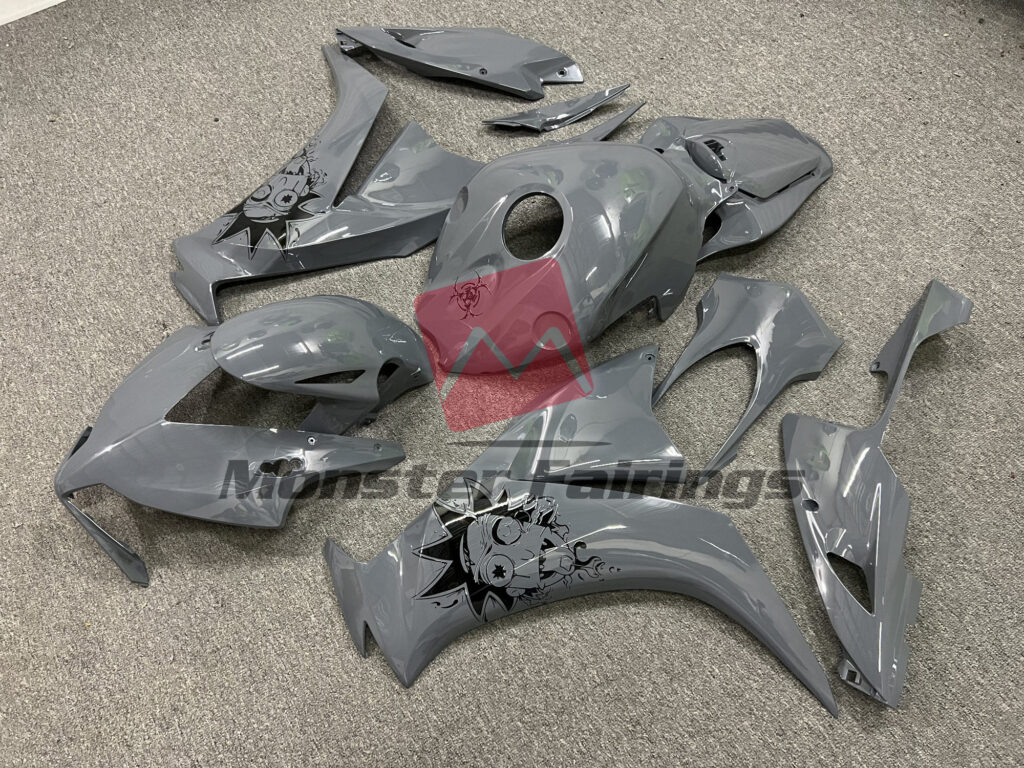 Gloss Nardo Gray Rick ABS fairings for Honda CBR1000RR 2012 - 2016 - premium OEM fit kit by Monster Fairings