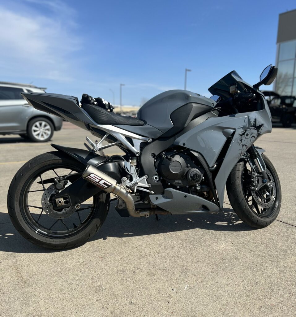 Honda CBR1000RR 2012 - 2016 ABS fairings, Gloss Nardo Gray Rick - high - quality motorcycle kit by Monster Fairings