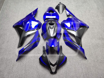 Honda CBR600RR 2009-2012 Gloss Deep Blue & Matte Black ABS Fairings | Monster Fairings