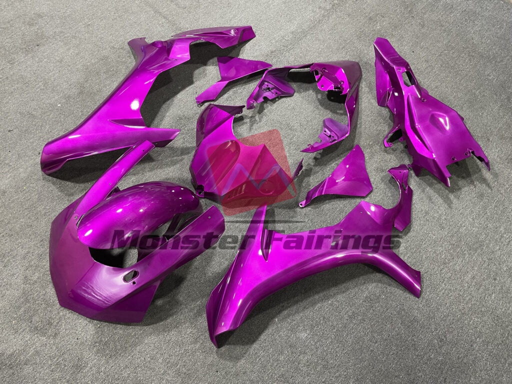 Yamaha R1 custom ABS fairings 2015 - 2019 in Gloss Magenta - durable replacement kit, Monster Fairings