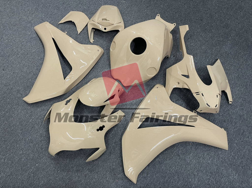 Honda CBR1000RR custom ABS fairings 2008 - 2011 in Gloss Desert Tan - durable replacement kit, Monster Fairings
