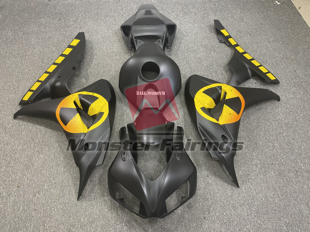 Honda CBR1000RR 2006 - 2007 Radioactive ABS fairings - custom motorcycle bodywork kit by Monster Fairings