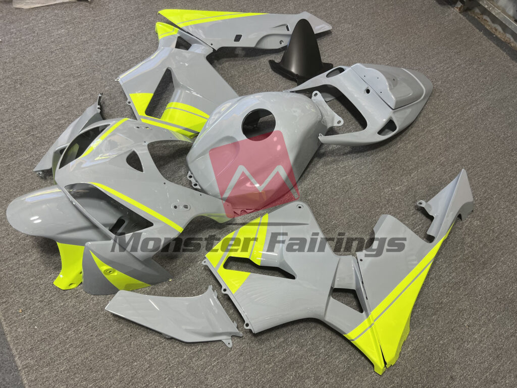 Nardo Gray and Green ABS fairings for Honda CBR600RR 2005 - 2006 - premium OEM fit kit by Monster Fairings