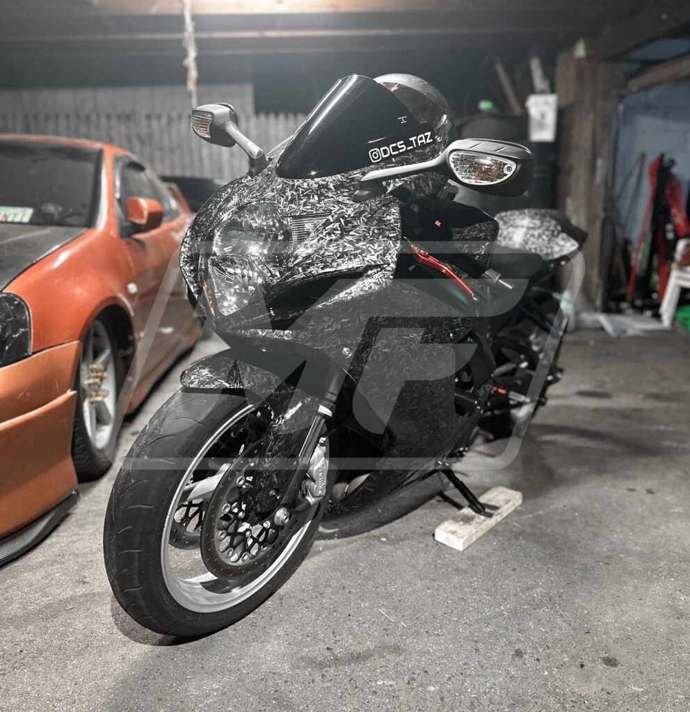 Gloss Forged Carbon Fiber Style ABS fairings for Suzuki GSXR 600 - 750 2011 - 2025 - premium OEM fit kit by Monster Fairings