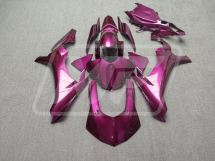 Yamaha R1 2015-2019 Gloss Magenta ABS Fairings | Monster Fairings