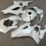 Monster Fairings ABS fairing kit for Yamaha R6 2017 - 2022 - Matte Pearl White, precise OEM fit