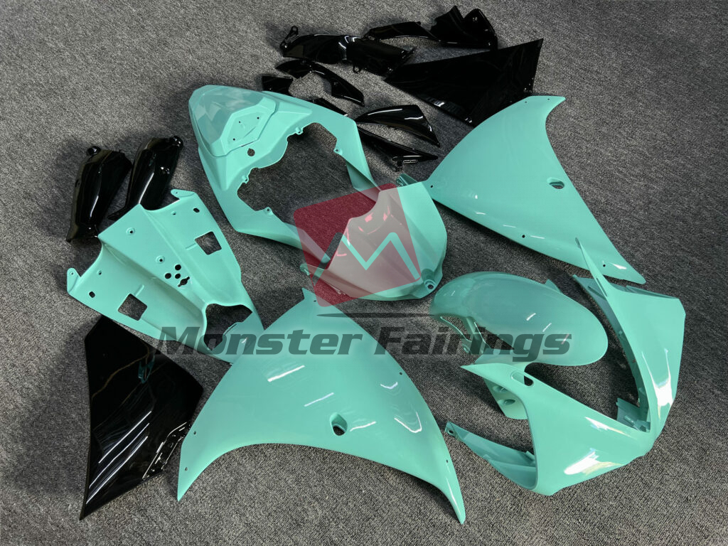 Gloss Mint Green & Black ABS fairings for Yamaha R1 2009 - 2011 - premium OEM fit kit by Monster Fairings