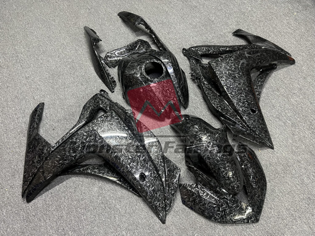 Forged Carbon Fiber ABS fairings for Yamaha R3 2014 - 2018 - premium OEM fit kit by Monster Fairings