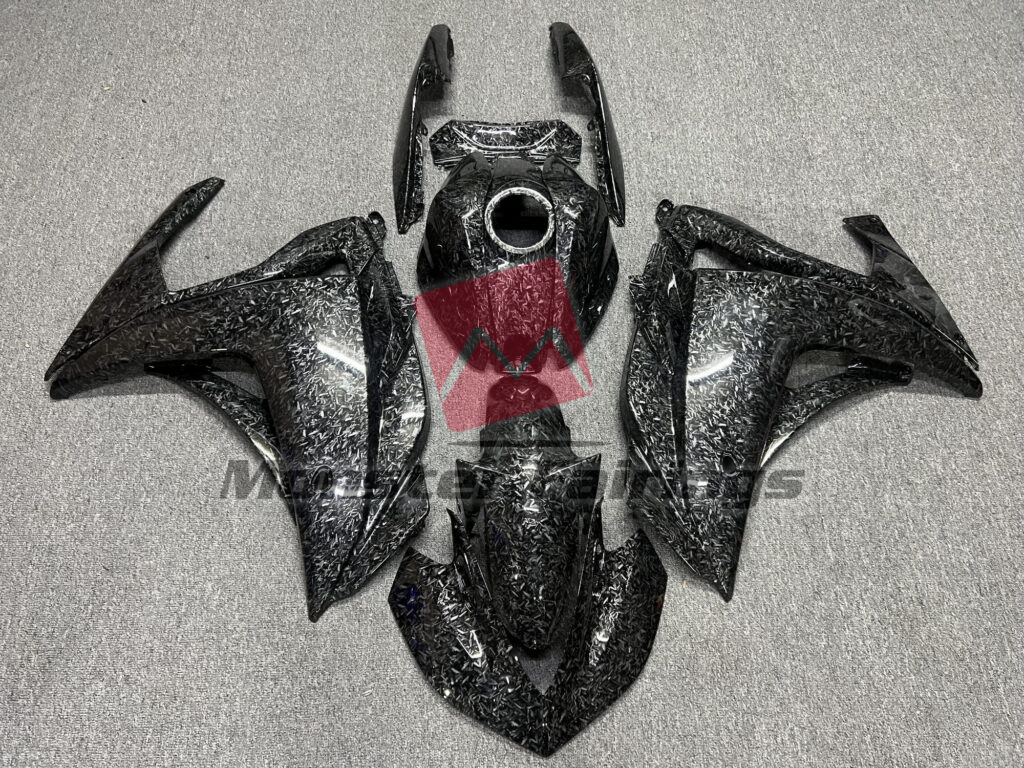 Yamaha R3 2014 - 2018 Forged Carbon Fiber ABS fairings - custom motorcycle bodywork kit by Monster Fairings