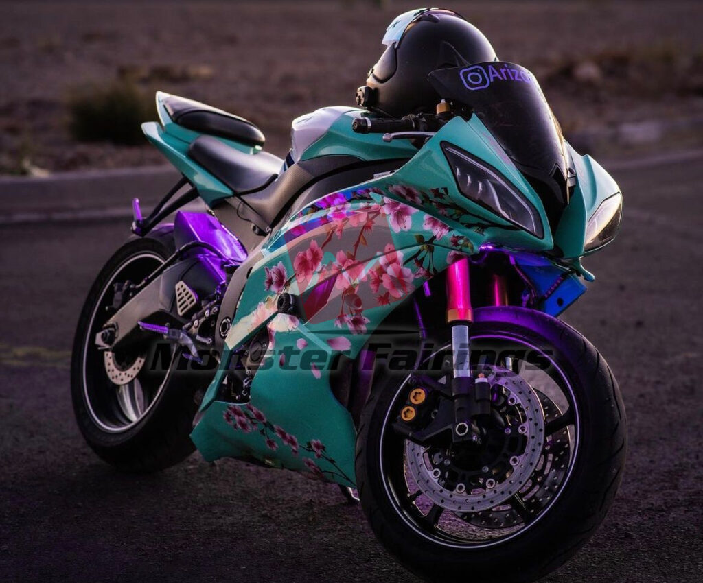 Monster Fairings ABS fairing kit for Yamaha R6 2008 - 2016 - Arizona Tea, precise OEM fit