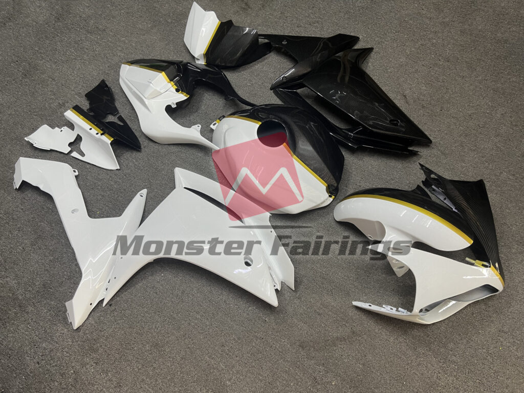 Carbon Style Split ABS fairings for Yamaha R1 2007 - 2008 - premium OEM fit kit by Monster Fairings