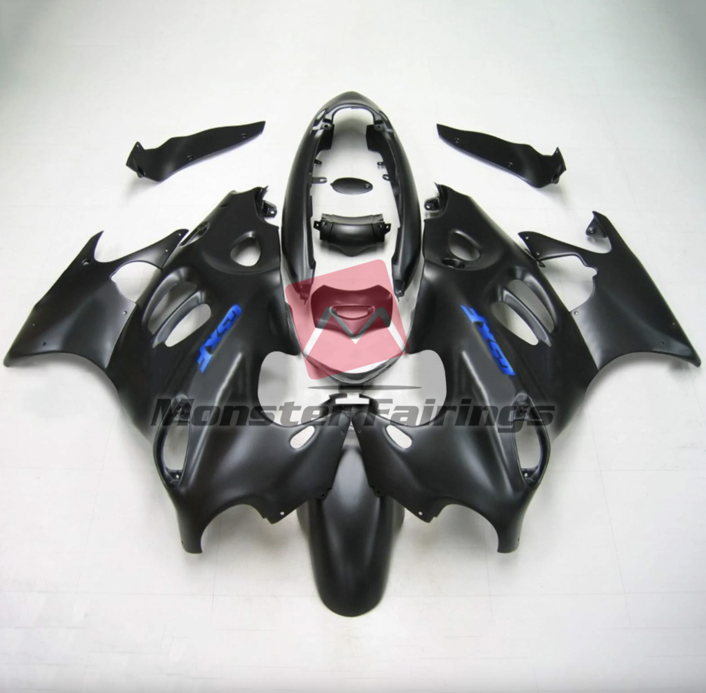Suzuki GSX600F/GSX750F Katana 2003 - 2007 Matte Black ABS fairings - custom motorcycle bodywork kit by Monster Fairings