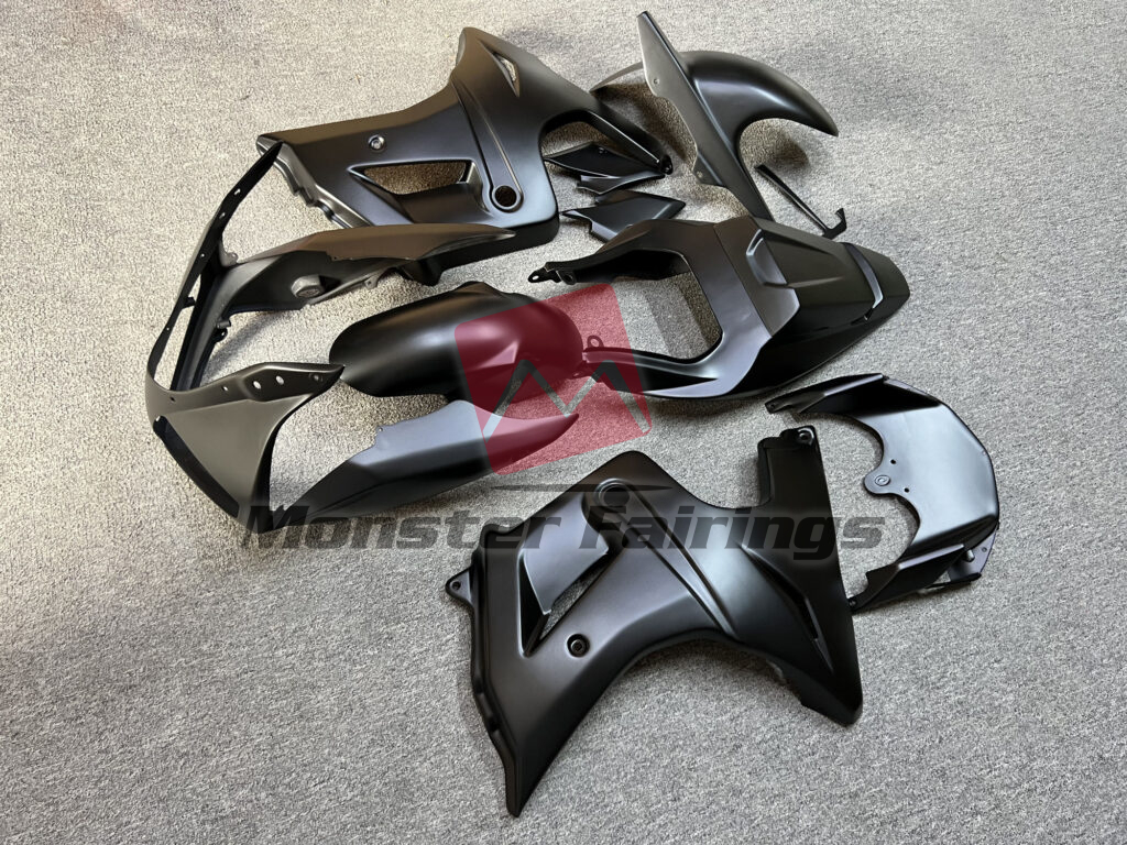 Suzuki SV650 custom ABS fairings 2003 - 2011 in Matte Black - durable replacement kit, Monster Fairings