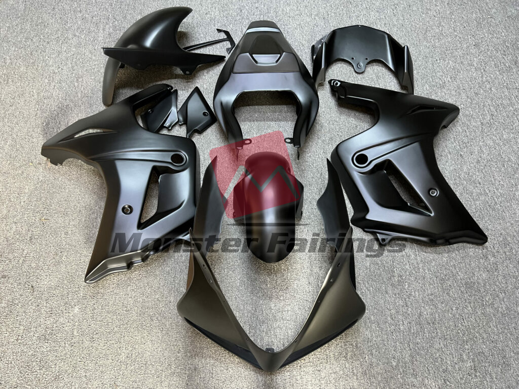 Suzuki SV650 2003 - 2011 Matte Black ABS fairings - custom motorcycle bodywork kit by Monster Fairings