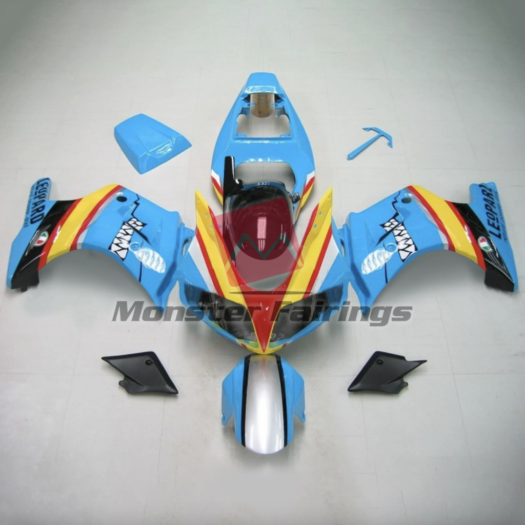 Suzuki SV650 2003 - 2011 Blue Shark ABS fairings - custom motorcycle bodywork kit by Monster Fairings