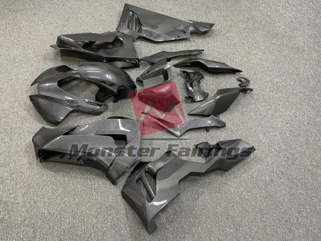 2020 - 2023 Honda CBR1000RR - R SP Carbon Fiber Style fairing set - ABS injection, custom painted by Monster Fairings