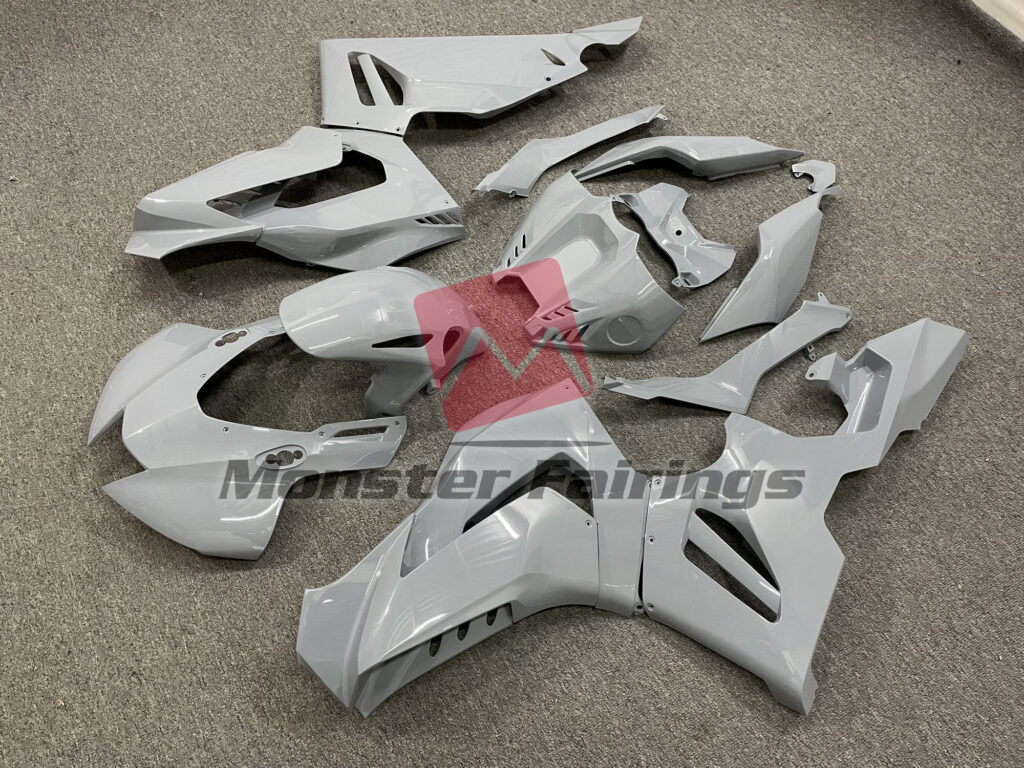 Honda CBR1000RR - R SP custom ABS fairings 2020 - 2023 in Nardo Gray - durable replacement kit, Monster Fairings