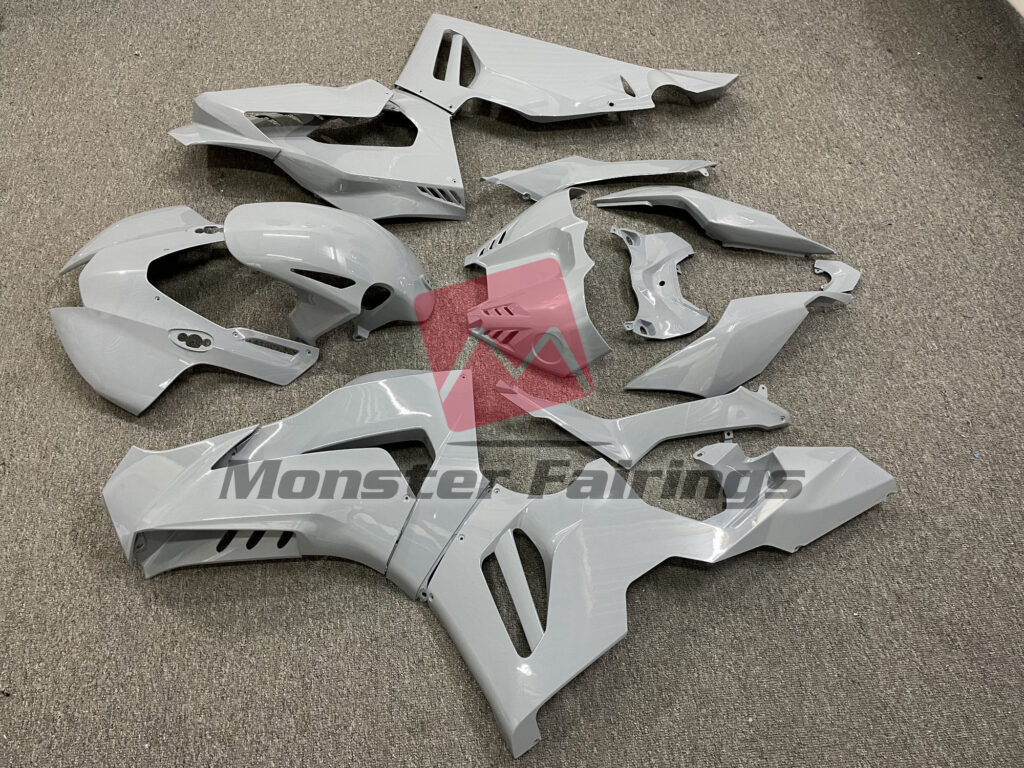 2020 - 2023 Honda CBR1000RR - R SP Nardo Gray fairing set - ABS injection, custom painted by Monster Fairings