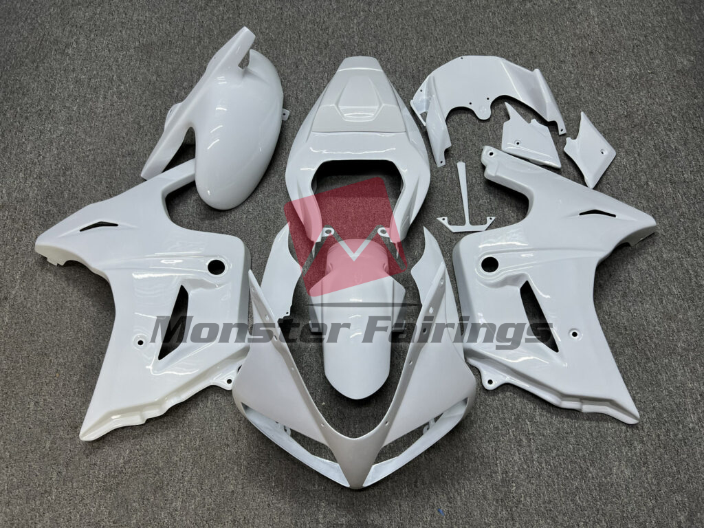 Suzuki SV650 2003 - 2011 Gloss White ABS fairings - custom motorcycle bodywork kit by Monster Fairings