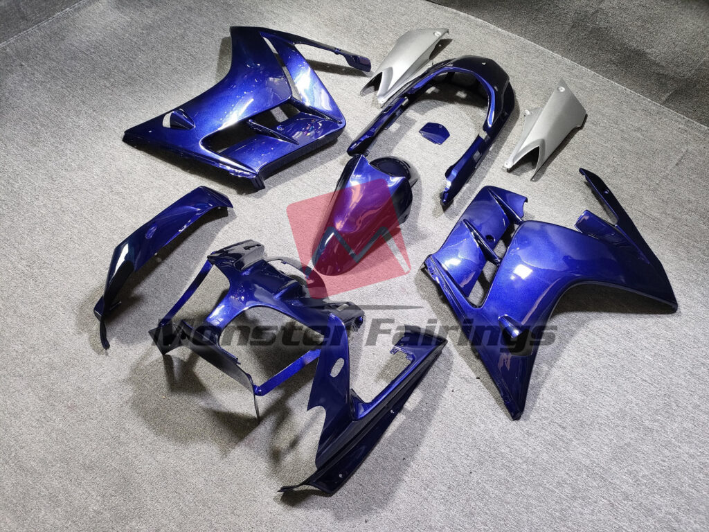 Yamaha FJR 1300 custom ABS fairings 2000 - 2005 in Gloss Blue - durable replacement kit, Monster Fairings
