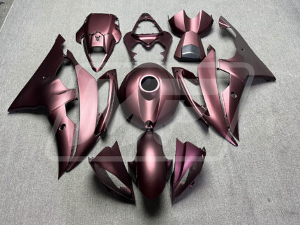 Yamaha R6 2008-2016 Matte Mythos Red ABS Fairings | Monster Fairings