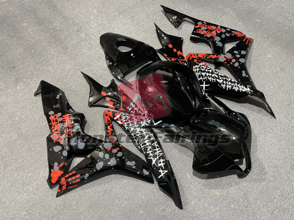 Why So Serious ABS fairings for Honda CBR600RR 2007 - 2008 - premium OEM fit kit by Monster Fairings