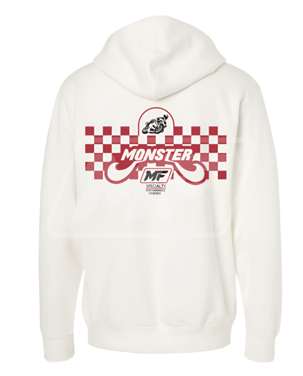 【PEOPLE 1】 \"怪獣とゴースト\" HOODIE / WHITE Mサイズ 怪獣とゴースト