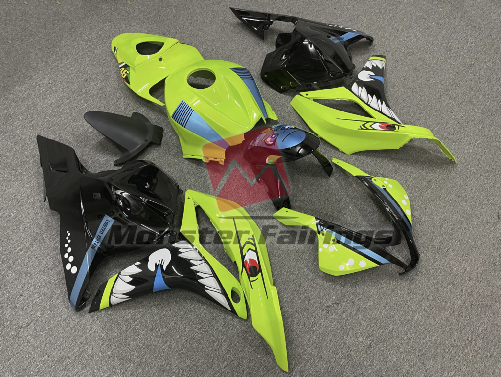 High Viz Shark ABS fairings for Honda CBR600RR 2009 - 2012 - premium OEM fit kit by Monster Fairings