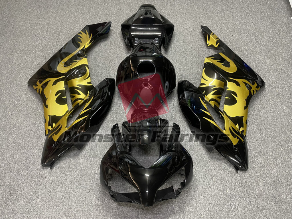 Honda CBR1000RR 2004 - 2005 Gold Dragon ABS fairings - custom motorcycle bodywork kit by Monster Fairings