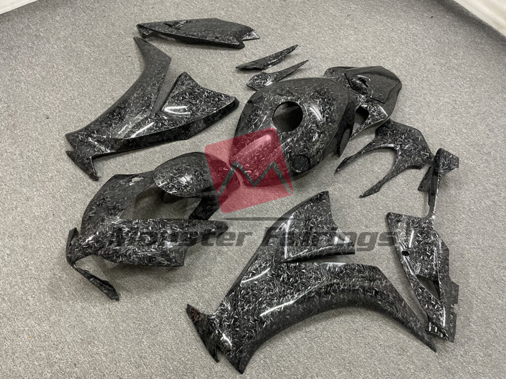 Honda CBR1000RR custom ABS fairings 2012 - 2016 in Gloss Forged Carbon Fiber - durable replacement kit, Monster Fairings