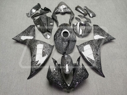 Yamaha R1 2012-2014 Gloss Forged Carbon Fiber Style ABS Fairings | Monster Fairings