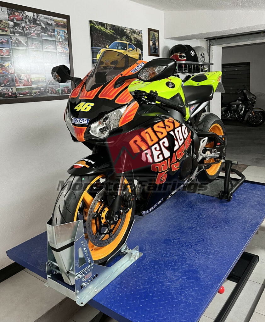 Honda CBR1000RR 2008 - 2011 ABS fairings, Rossi Repsol - high - quality motorcycle kit by Monster Fairings