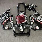 Honda CBR600 F4i 2004 - 2007 Camo Shark ABS fairings - custom motorcycle bodywork kit by Monster Fairings