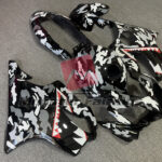 Honda CBR600 F4i custom ABS fairings 2004 - 2007 in Camo Shark - durable replacement kit, Monster Fairings