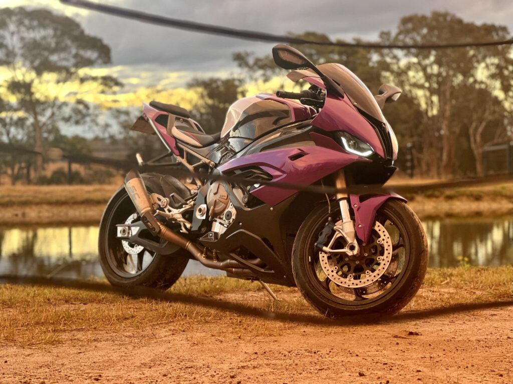 Monster Fairings ABS fairing kit for BMW S1000RR 2019 - 2022 - Gloss Purple, precise OEM fit