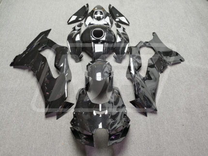 Kawasaki ZX10R 2021-2025 Gloss Metallic Black ABS Fairings | Monster Fairings