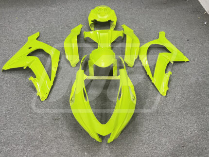 Kawasaki ZX10R 2016-2020 Lime Green Track ABS Fairings | Monster Fairings
