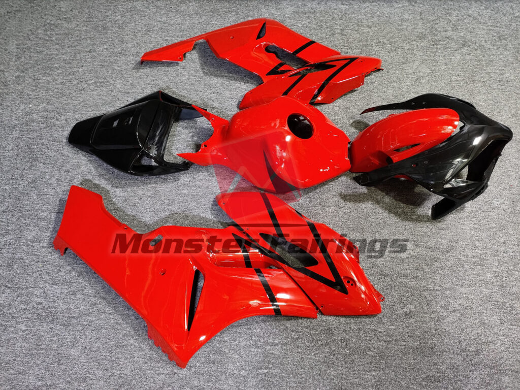 Red and Black Fireblade ABS fairings for Honda CBR1000RR 2004 - 2005 - premium OEM fit kit by Monster Fairings