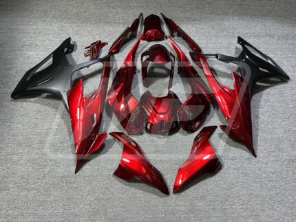 BMW S1000RR 2019-2022 Gloss Scarlet Red & Matte Black ABS Fairings | Monster Fairings