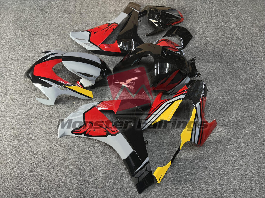 2008 - 2011 Honda CBR1000RR Gloss Custom Bull Design fairing set - ABS injection, custom painted by Monster Fairings